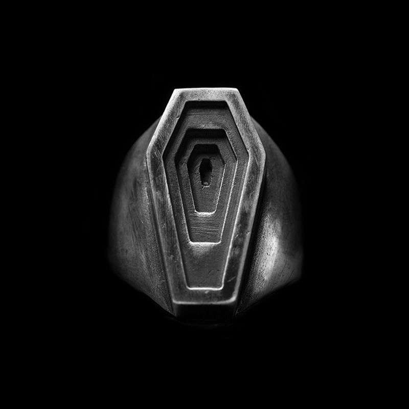 Wear Coffin ring courageously confront the inevitability of death