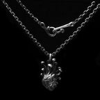 Heart of growth pendant 925 silver Heart pendants SSP139