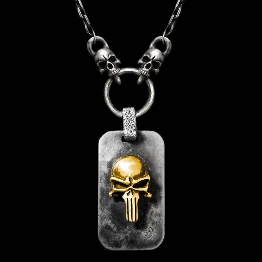 Punisher Skull Necklace A Symbol of Strength and Resilience