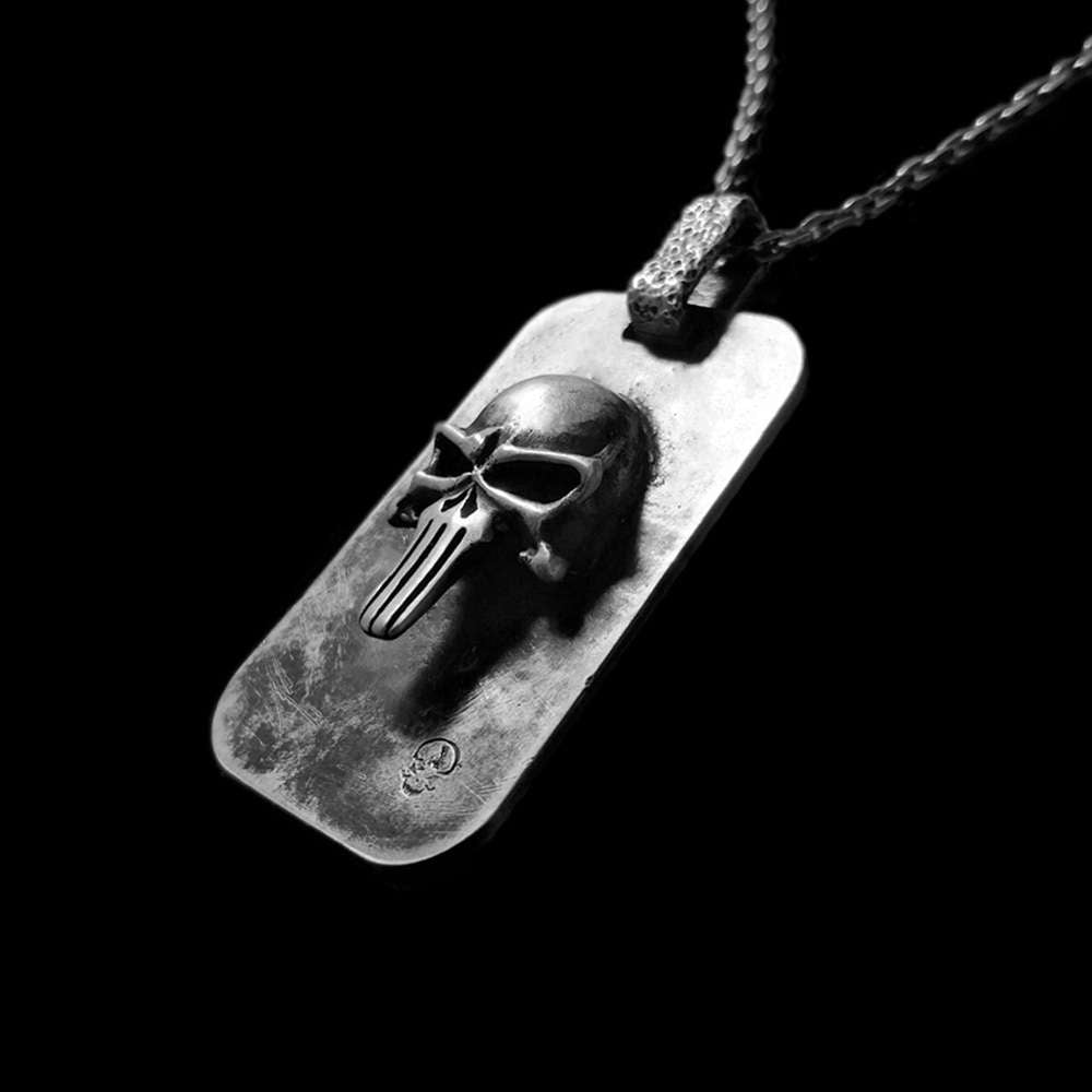 Punisher Skull Necklace A Symbol of Strength and Resilience