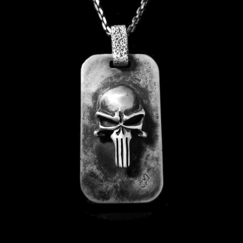 Punisher Skull Necklace A Symbol of Strength and Resilience