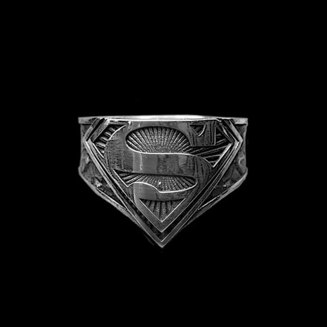 Superman Ring is Perfect Gift for Superman Enthusiasts Hover Image