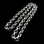 Chain of knife marks Necklace 925 silver necklace for men
