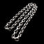 Chain of knife marks Necklace 925 silver necklace for men