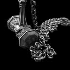 Devil hammer skull pendant 925 silver skull hammer pendants SSP151