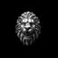 Male lion ring 925 silver King of Grassland lion ring SSJ238