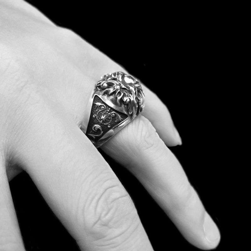 Magic eye ring 925 silver Devils Eye ring SSJ239