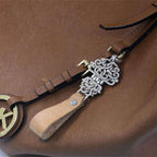 Lucky Patterns Key buckle 925 silver Decorative Pendant YSK01