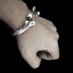 Bone bracelets 999 silver are crafted with exceptional attention to detail