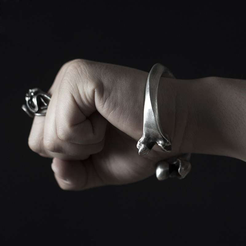 Bone bracelets 999 silver are crafted with exceptional attention to detail
