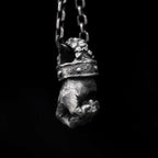 Strength Necklace 925 Silver Fist of Strength Pendant