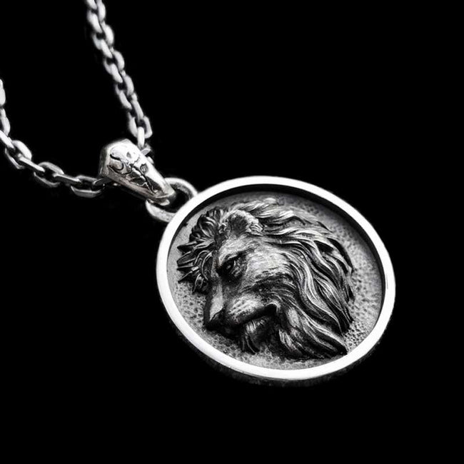 Domineering Lion King Pendant 925 Sterling Silver Lion pendant Main Image
