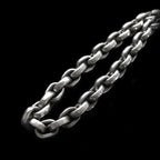 Leopard heads Necklace 925 Silver Two leopard heads Bite ring Necklace SSN35