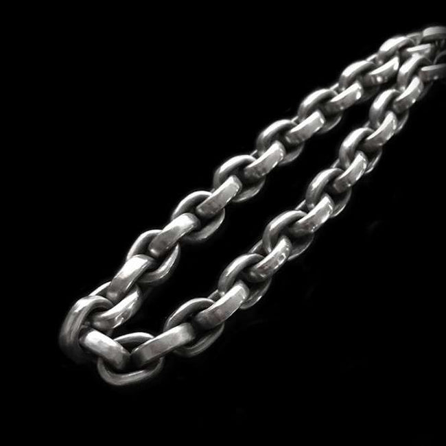 Leopard heads Necklace 925 Silver Two leopard heads Bite ring Necklace SSN35 Main Image