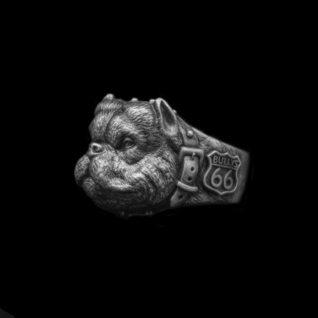 Mens-Dog-Ring: A Symbol of Strength and Loyalty Main Image