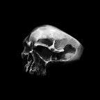 Lucky skull ring handmade 925 silver Good luck skull rings SSJ256