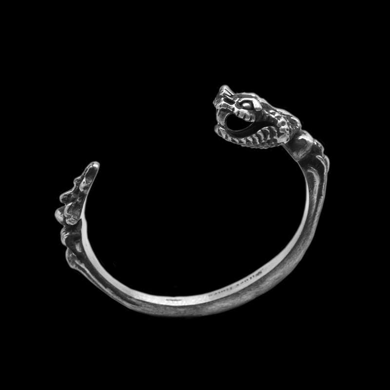 Serpenti Viper Bracelet for Men | Handcrafted 925 Sterling Silver Snake Bracelet