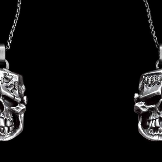 Frankenstein Pendant 925 Silver Frankenstein Necklace pendant SSP174