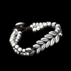 Wheat spike bracelet Original Handmade 999 silver ear of wheat bracelets SSB93