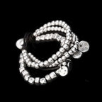 Modern stylish bracelet Original Handmade 999 silver Leather rope bracelet SSB94