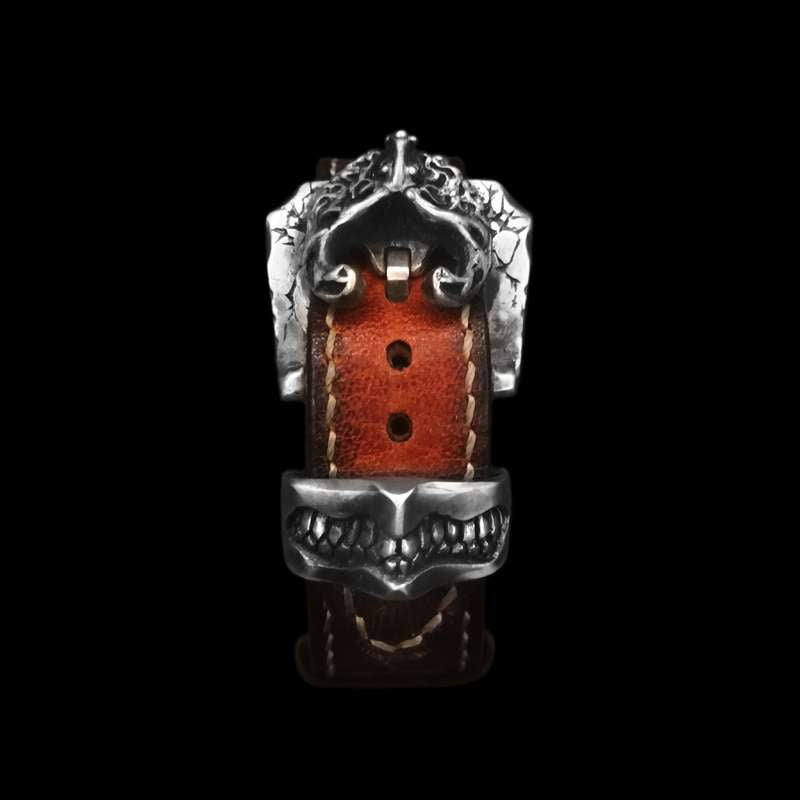 Reindeer Watch band buckle 925 Silver Rangifer tarandus Watch buckle