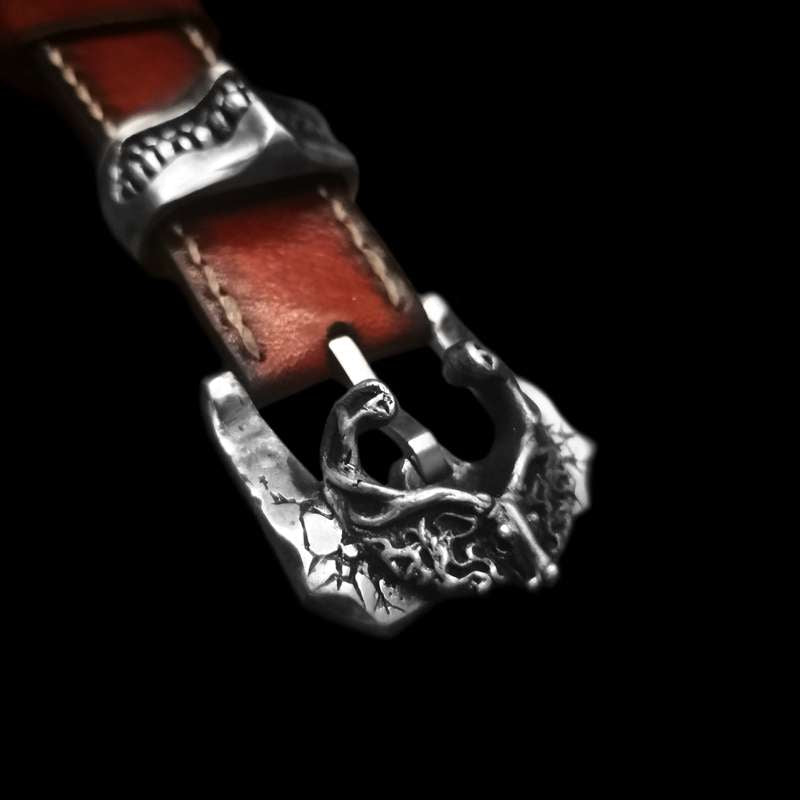 Reindeer Watch band buckle 925 Silver Rangifer tarandus Watch buckle