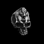Python Skull Ring 925 Silver Aggressive original design skull rings SSJ266