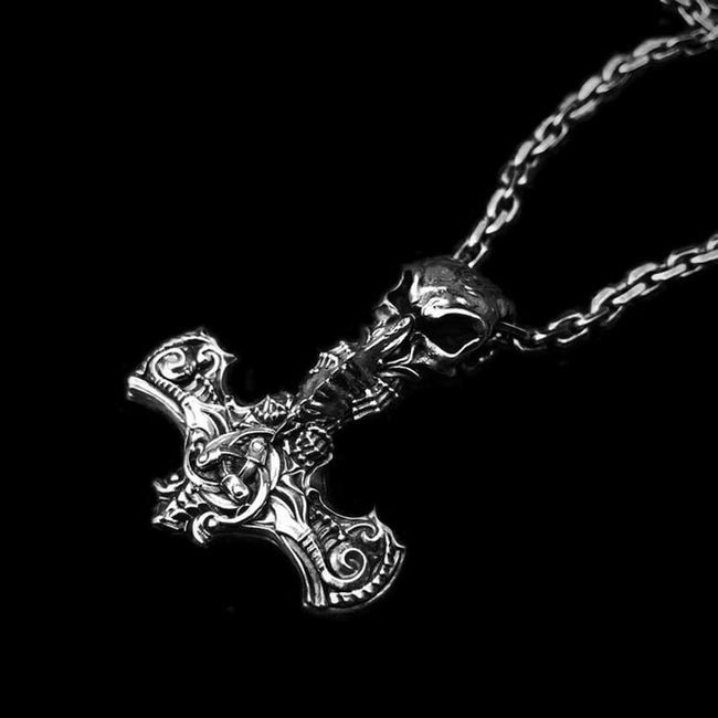 Hammer of the mythical God of thunder pendant 925 silver Thor's Hammer pendants SSP179 Main Image
