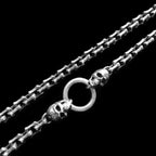 Discover the Rugged and Domineering Edges of Corners Skull Necklaces