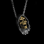 Grim Reaper skull Pendant Handmade 925 Silver Grim Reaper Pendant SSP187