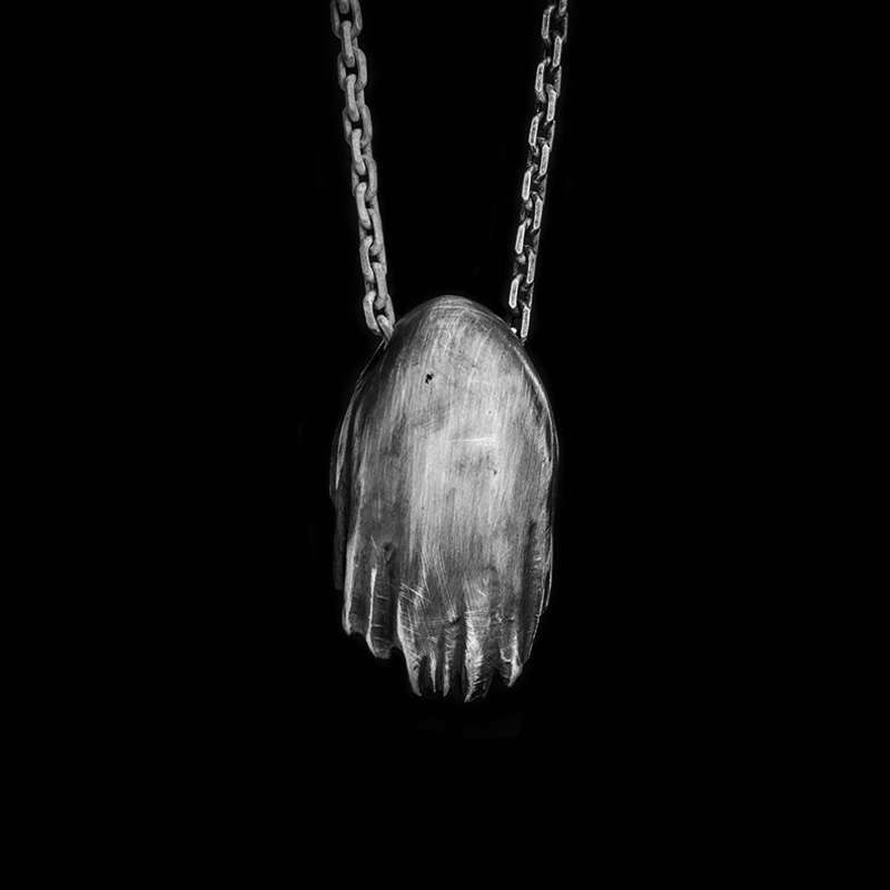 Grim Reaper skull Pendant Handmade 925 Silver Grim Reaper Pendant SSP187