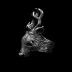 Reindeer ring 925 Silver Christmas Reindeer Rudolph rings SSJ287