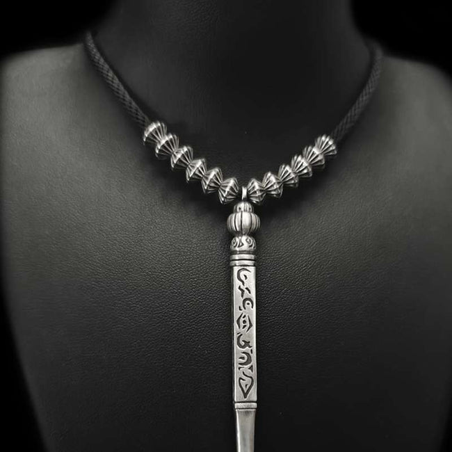 Amenadiel necklace Handmade Silver Lucifer Amenadiel Pendant Main Image