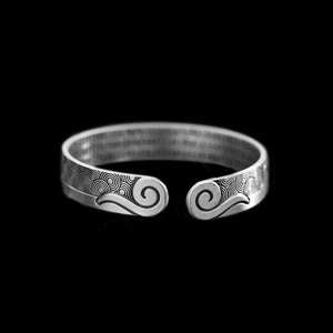 Auspicious Cloud Lovers Bracelets Handmade 999 silver lovers bracelet