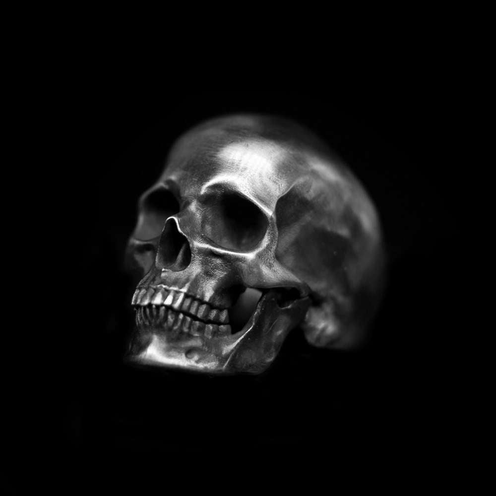 Allure of Silver Men's Skull Rings Bold Fashion Statement