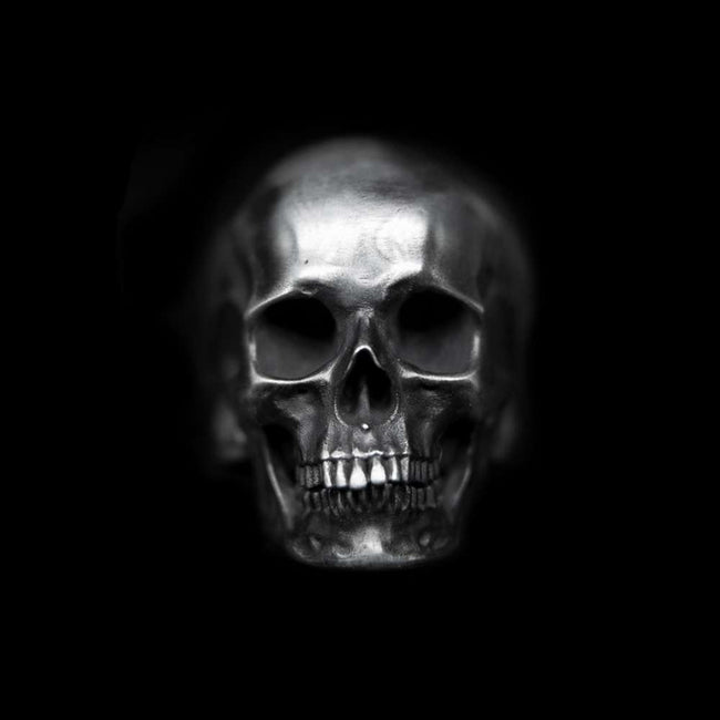 Allure of Silver Men's Skull Rings Bold Fashion Statement Main Image