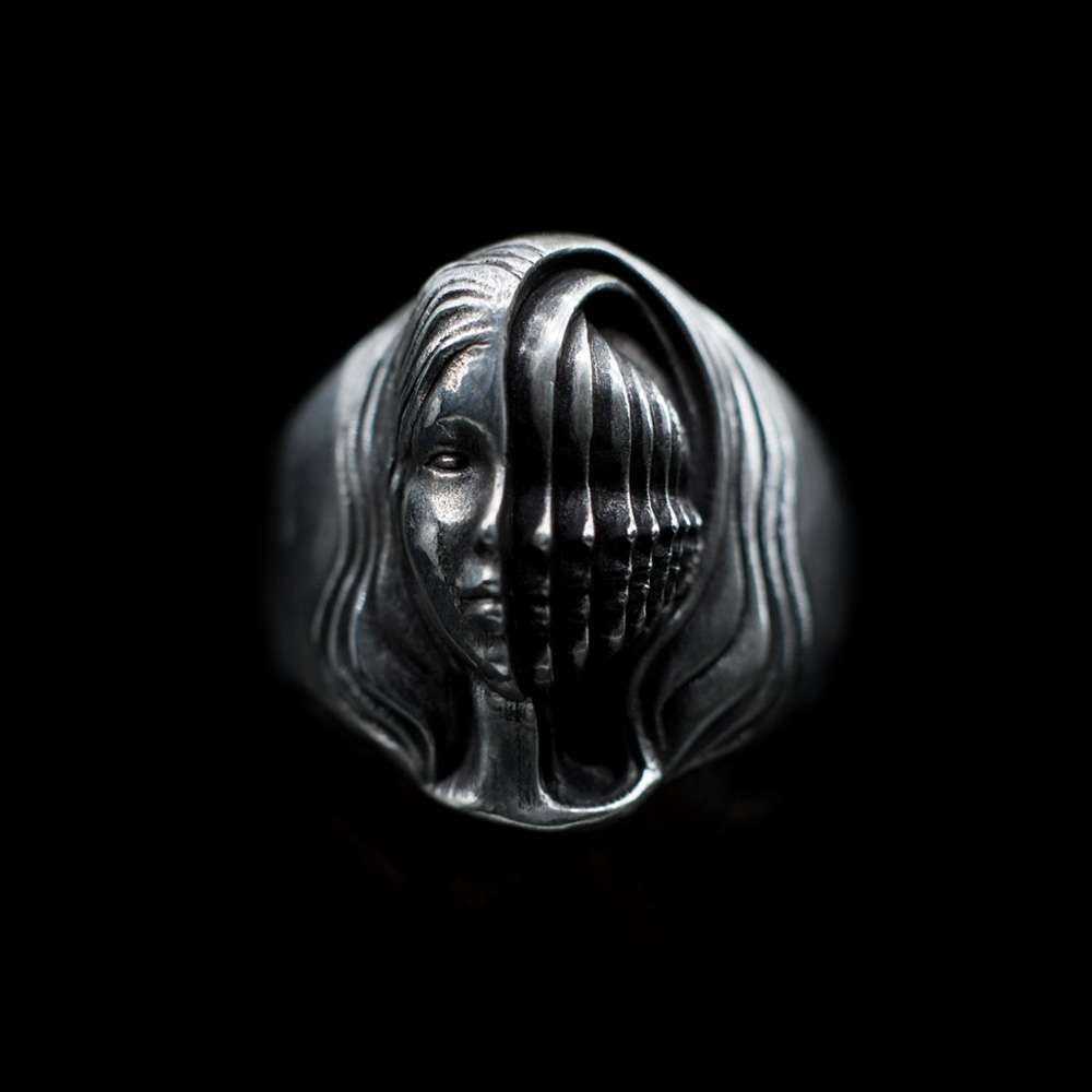 mood ring | The ring that can control mood 925 silver Control your emotions rings SSJ289