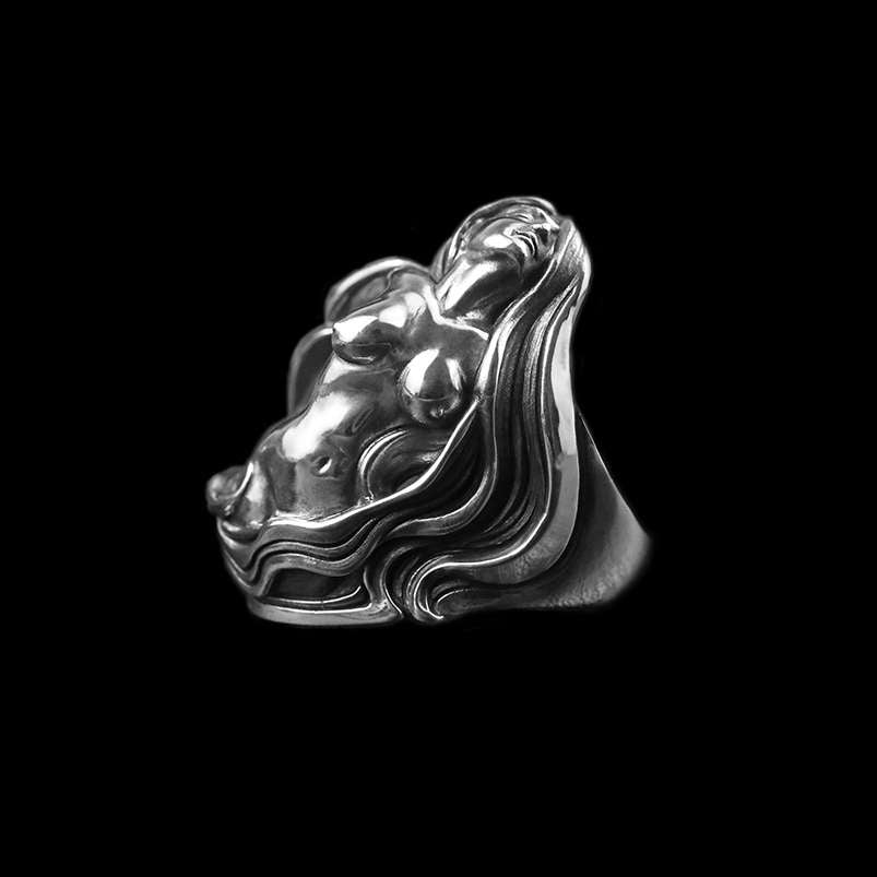 Goddess ring 925 silver Goddess of beauty rings 