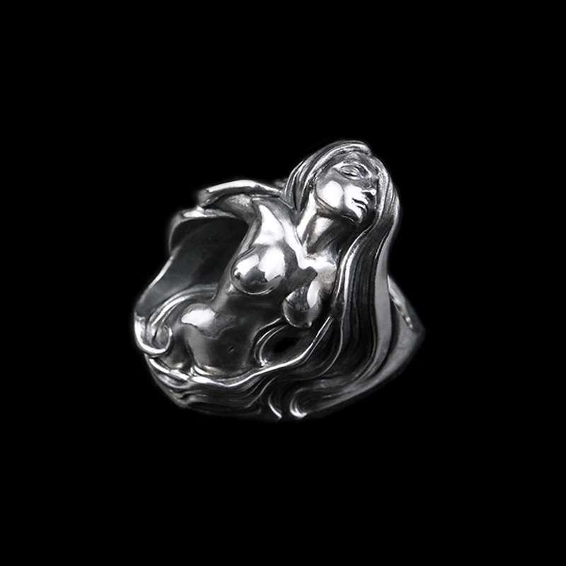 Goddess ring 925 silver Goddess of beauty rings 