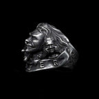 Clown ring 925 silver JOKER rings