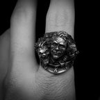 Clown ring 925 silver JOKER rings