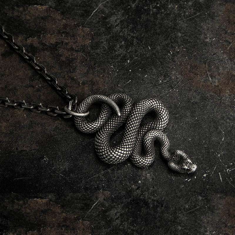 Snake necklaces have weaved their way into popular culture
