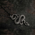 Snake necklaces have weaved their way into popular culture