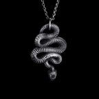 Snake necklaces have weaved their way into popular culture