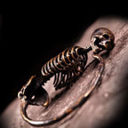 Skull keychains brass keychains