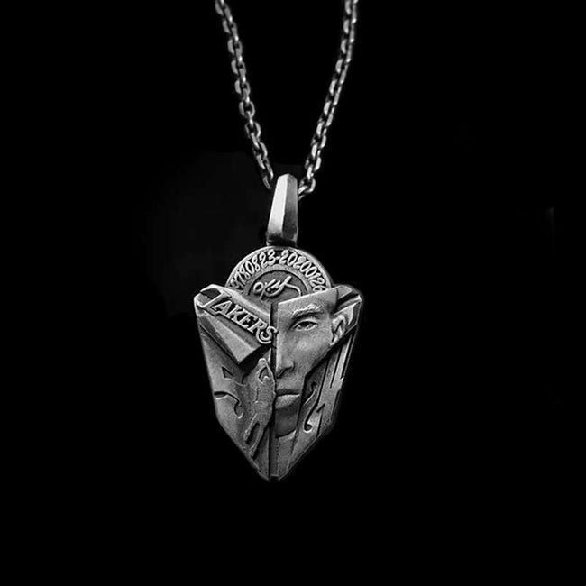 In memory of Kobe Bryant pendant 925 Silver Kobe pendant SSP198 Hover Image