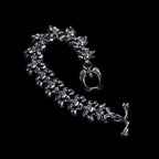 Skeleton Bracelet Handmade 925 silver Spine Bracelet