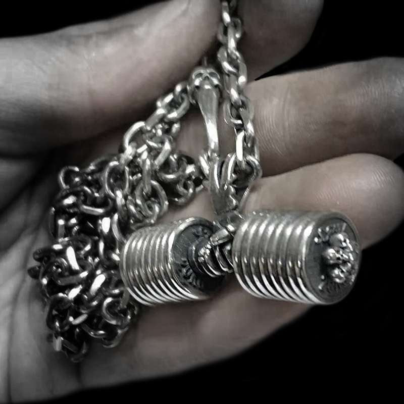 Dumbbell necklace That Can Inspire Your Unlimited Potential