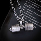 Dumbbell necklace That Can Inspire Your Unlimited Potential