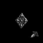 Spade earring Heart earring Club earring Diamond earring FCS41